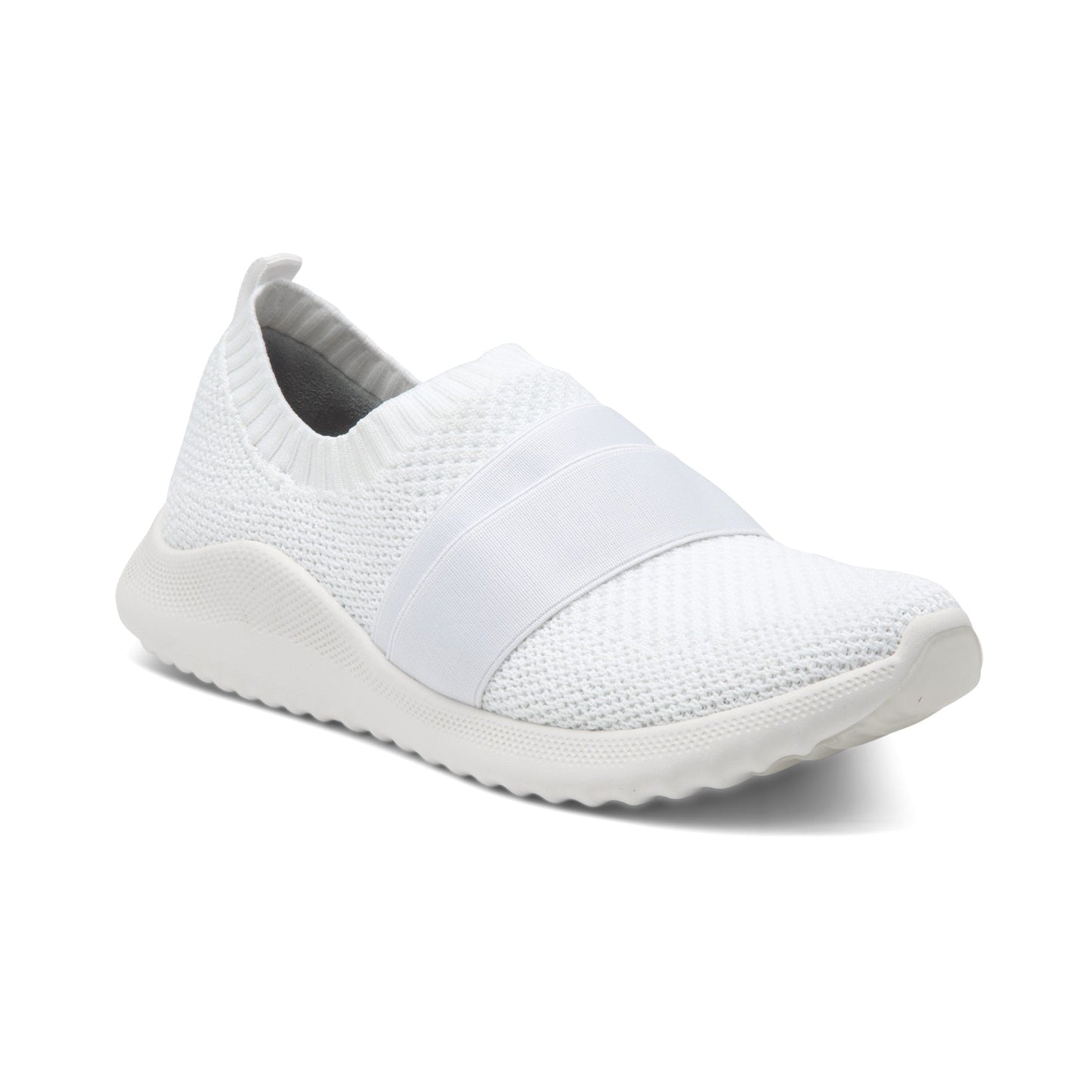 Allie Arch Support Sneakers White - Aetrex Middle East