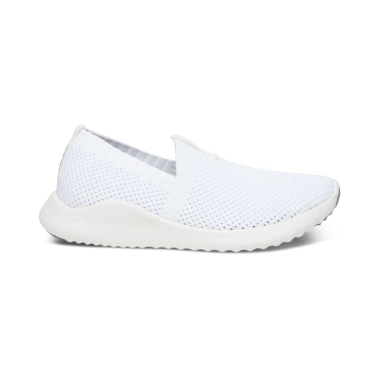 Angie Arch Support Sneakers White - Aetrex Middle East