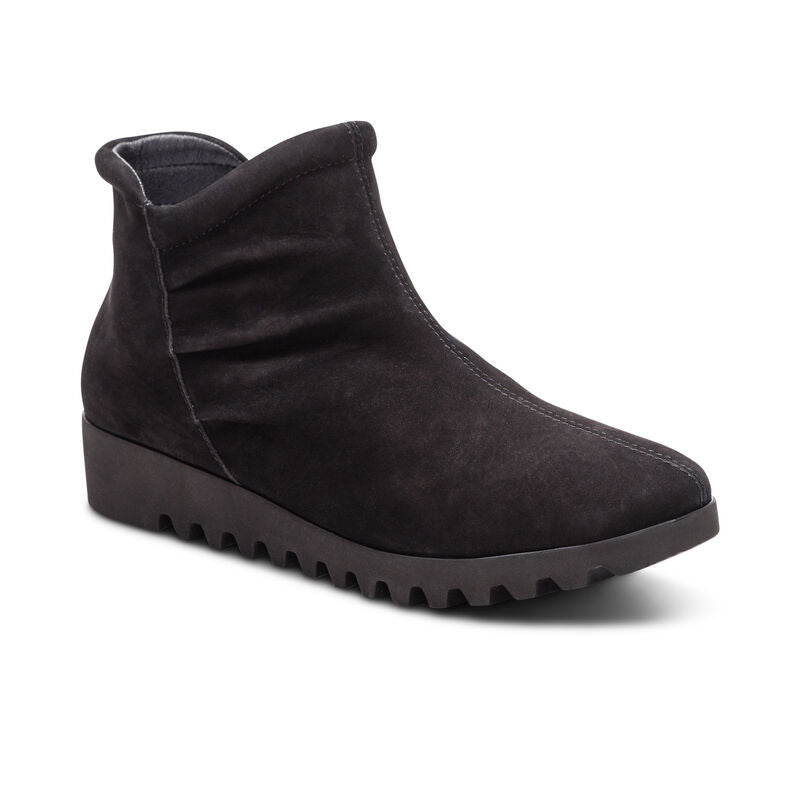 Aetrex Zoey Slip-On Boot- Black