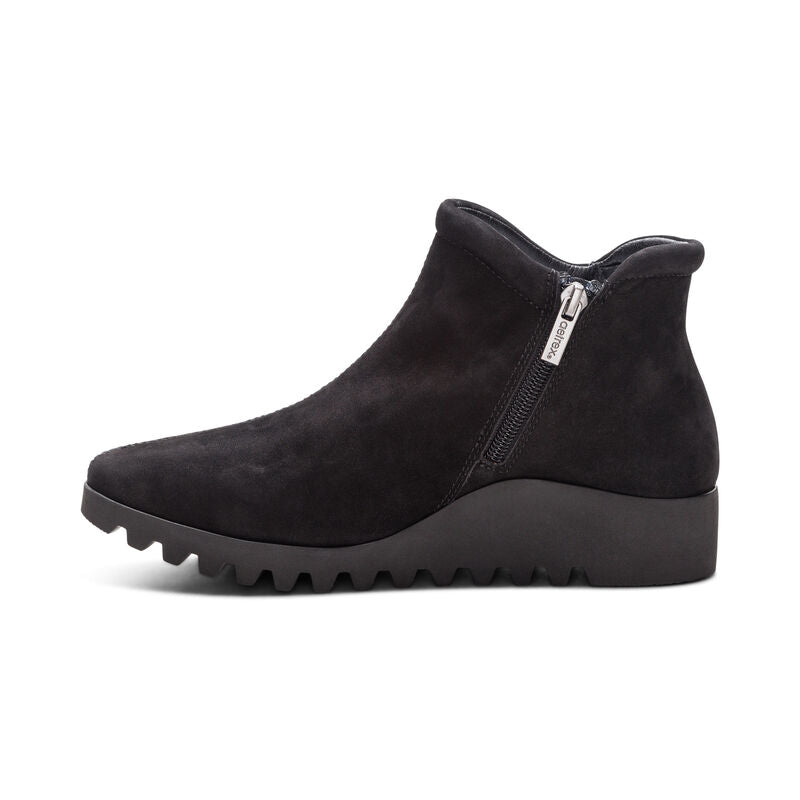 Aetrex Zoey Slip-On Boot- Black