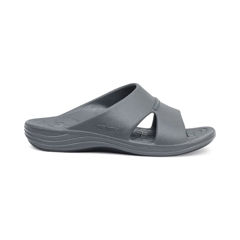 Bali Orthotic Slides Women Grey - Aetrex Middle East