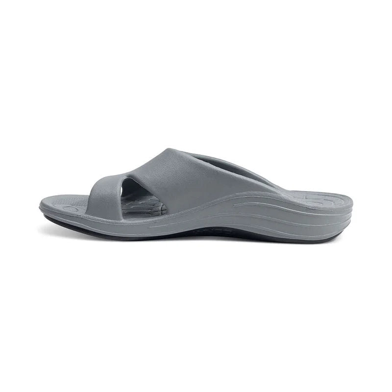 Bali Orthotic Slides Women Grey - Aetrex Middle East