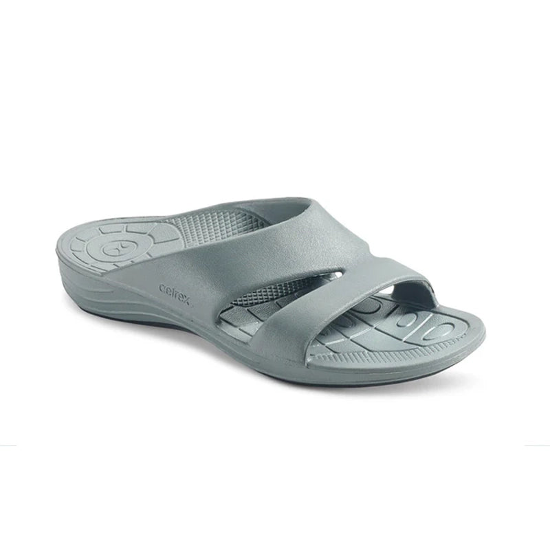 Bali Orthotic Slides Women Grey - Aetrex Middle East