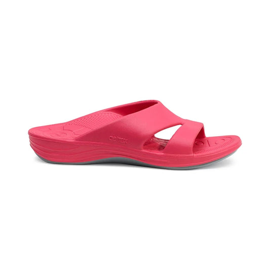 Bali Orthotic Slides Women WaterMelon - Aetrex Middle East