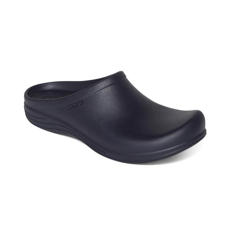 Bondi Orthotic Clogs Women Navy - Aetrex Middle East