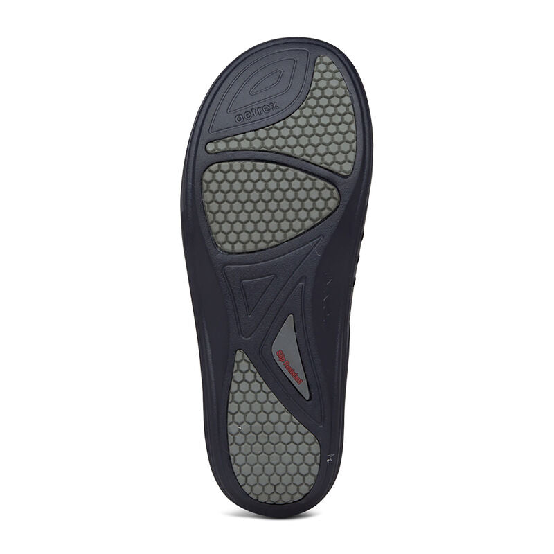 Bondi Orthotic Clogs Women Navy - Aetrex Middle East