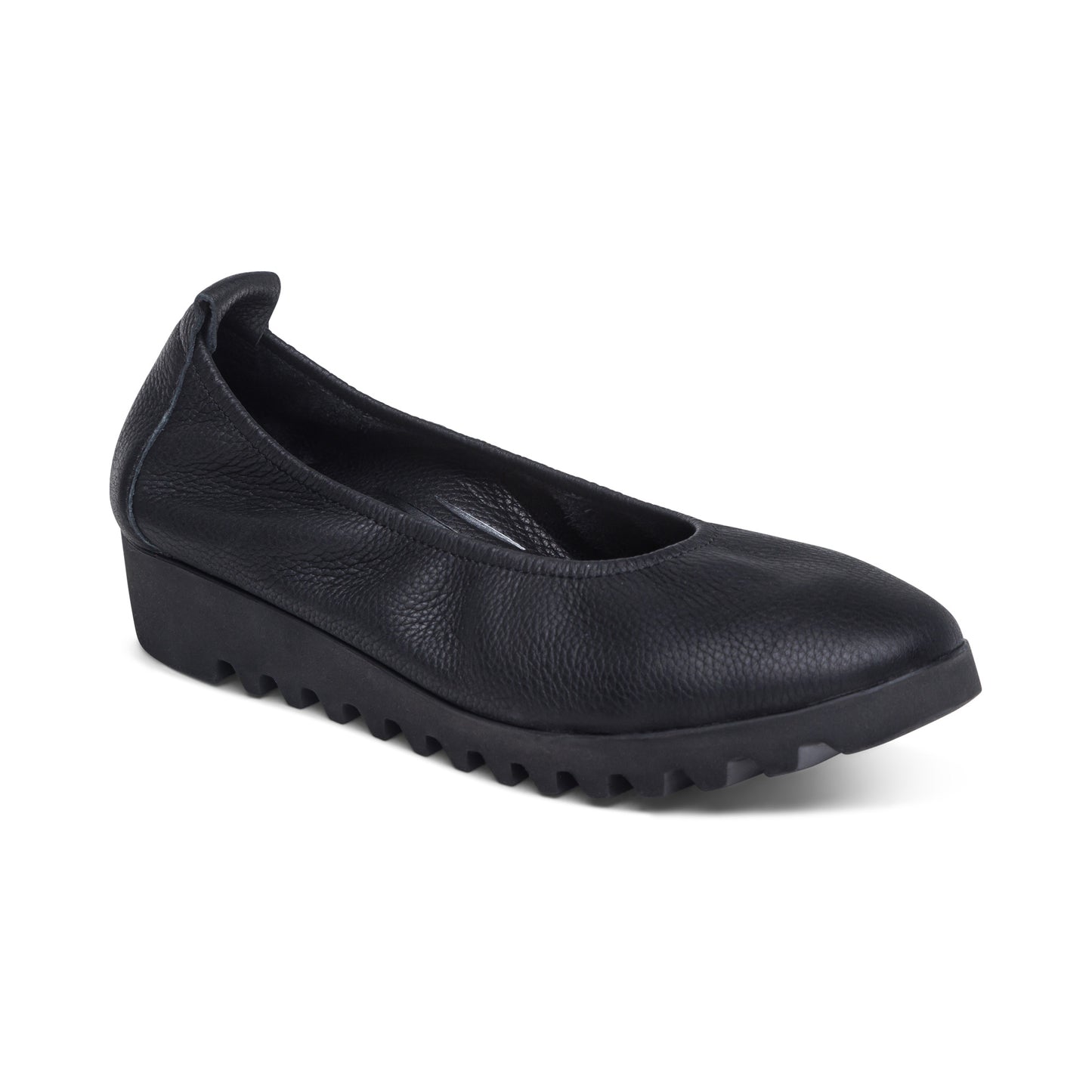 Brianna Ballet Women Flats Black - Aetrex Middle East