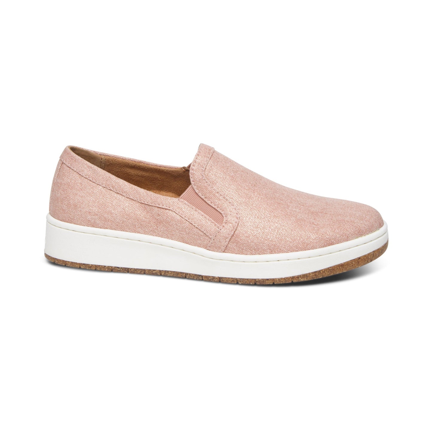 Cameron Slip-On Sneakers Blush - Aetrex Middle East