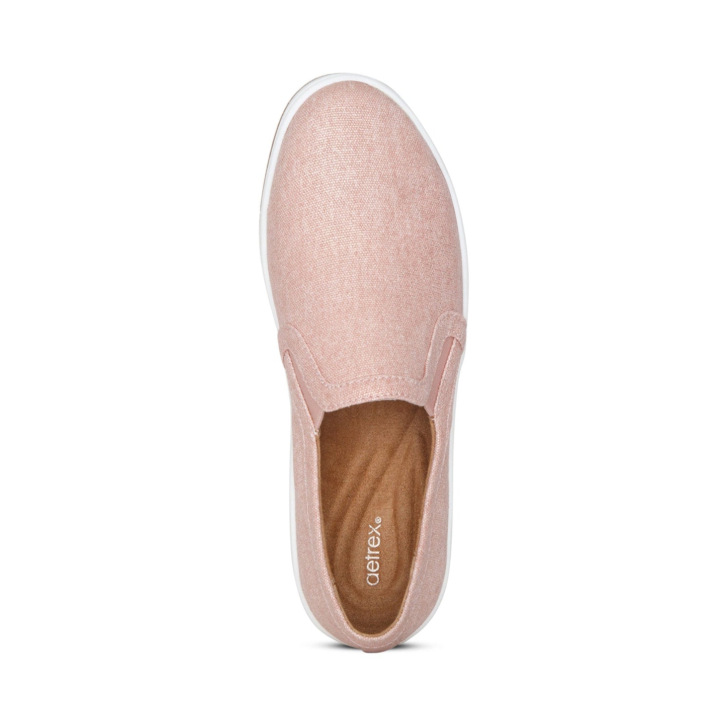 Cameron Slip-On Sneakers Blush - Aetrex Middle East