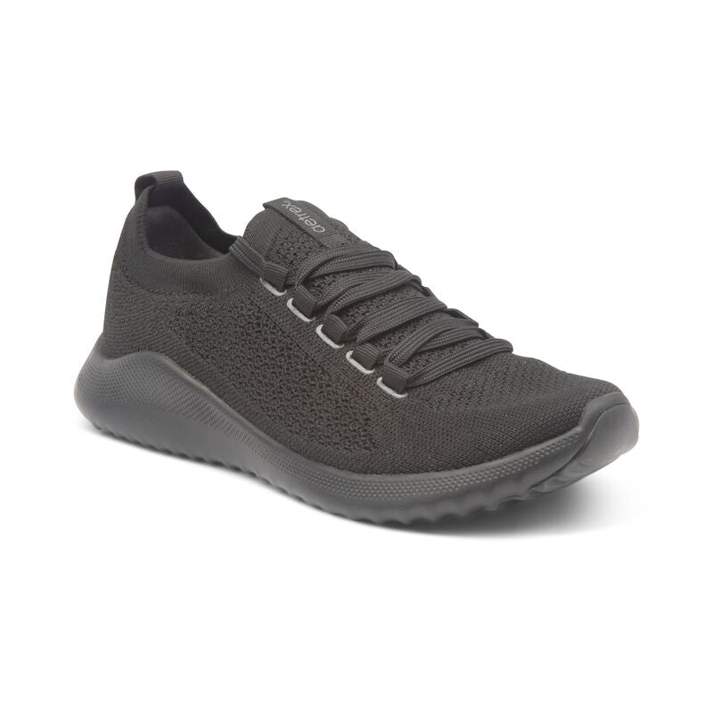 Carly Arch Support Sneakers Black - Aetrex Middle East