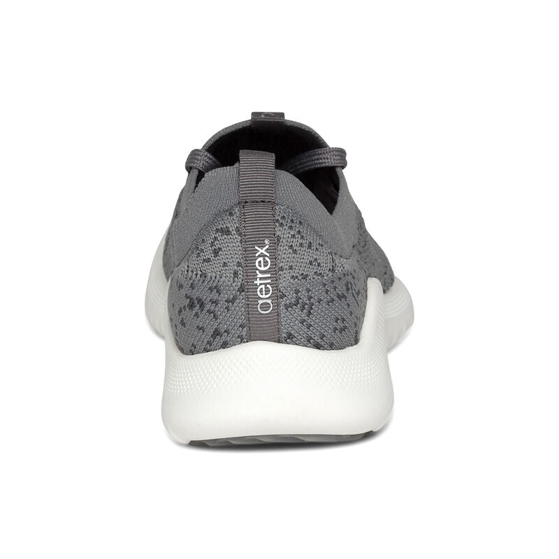 Carly Arch Support Sneakers Grey - Aetrex Middle East