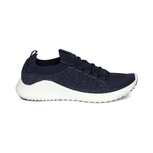 Carly Arch Support Sneakers Navy - Aetrex Middle East