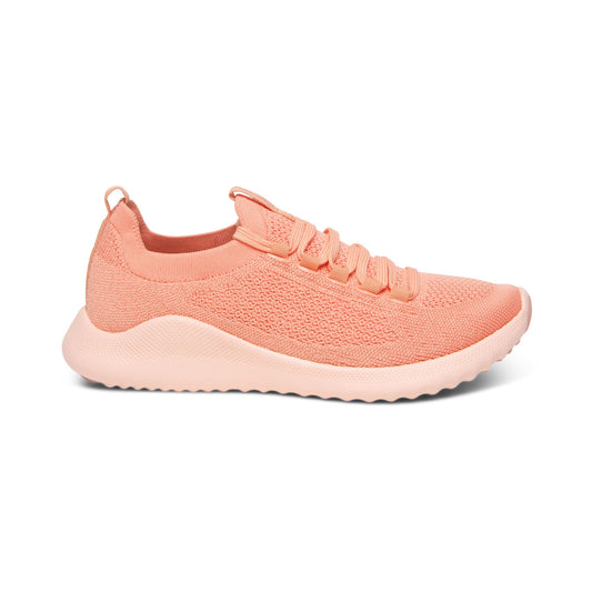 Carly Arch Support Sneakers Peach - Aetrex Middle East