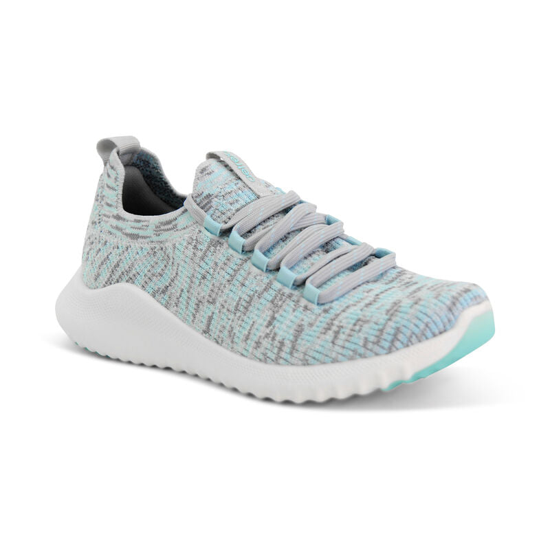 Carly Arch Support Sneakers Sky Blue - Aetrex Middle East