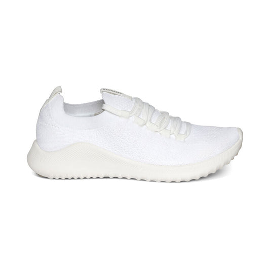 Carly Arch Support Sneakers White - Aetrex Middle East