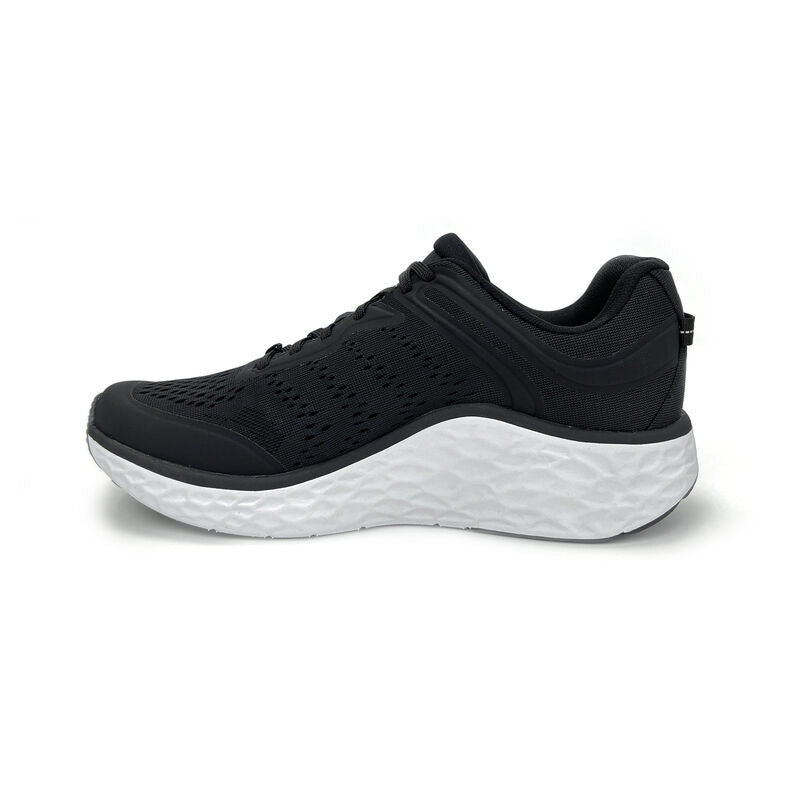 Chase Arch Support Sneakers Men Black/White - Aetrex Middle East