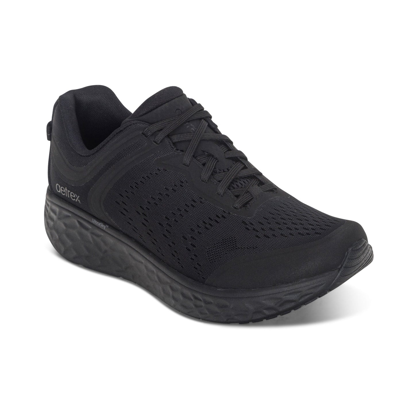 Chase Arch Support Sneakers Men Black/Black - Aetrex Middle East