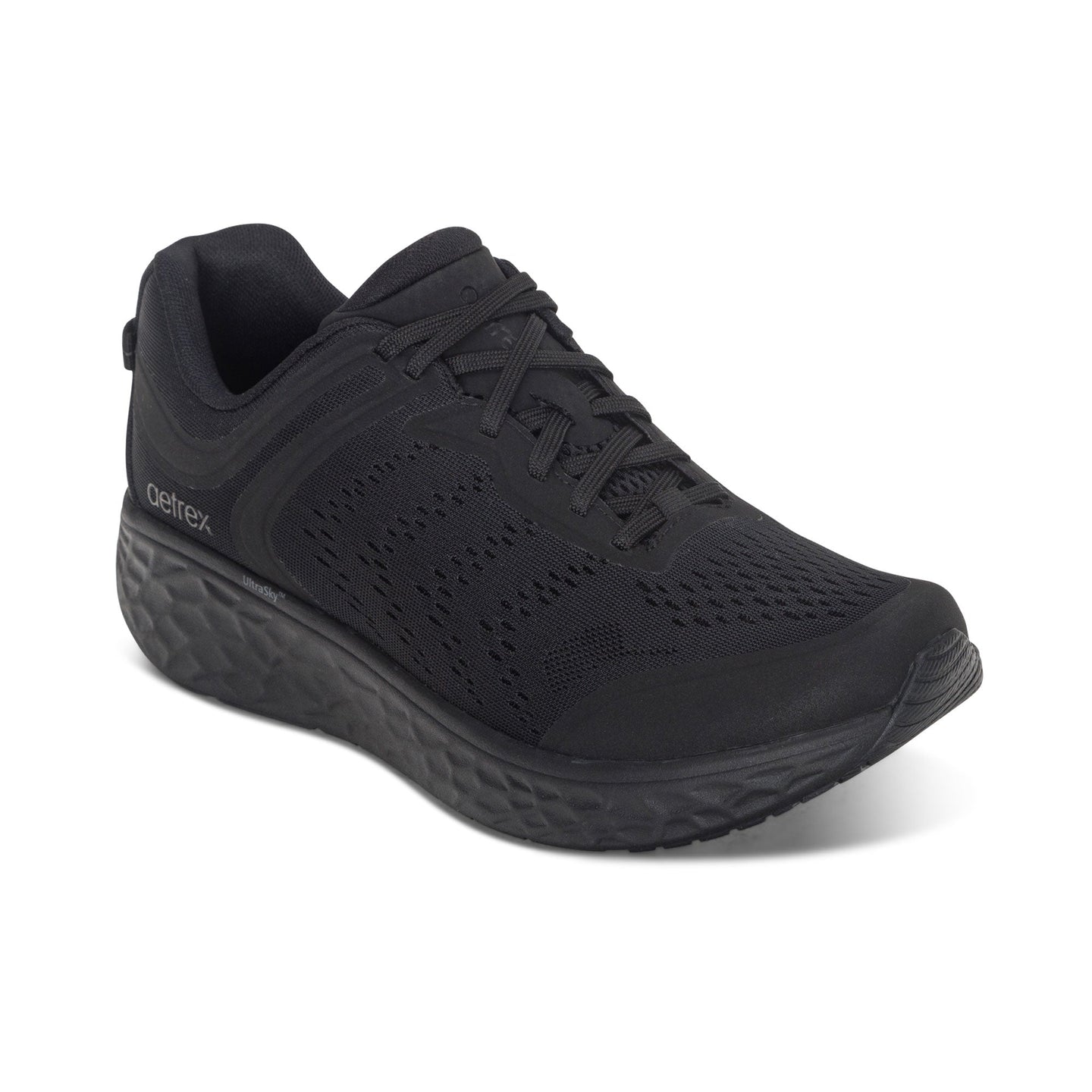 Chase Arch Support Sneakers Men Black/Black - Aetrex Middle East