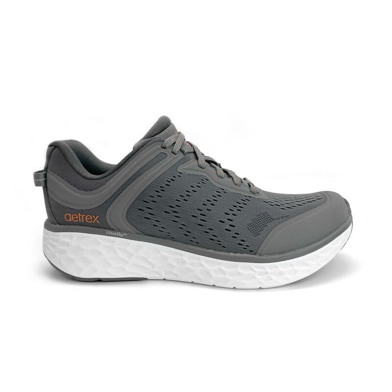 Chase Arch Support Sneakers Men Grey - Aetrex Middle East