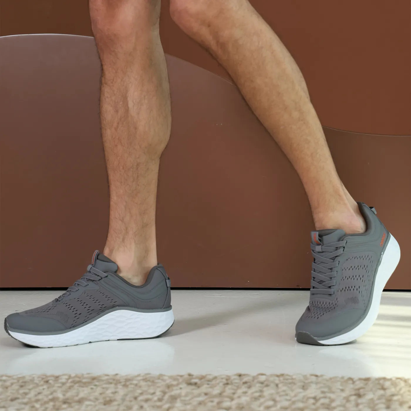 Chase Arch Support Sneakers Men Grey - Aetrex Middle East