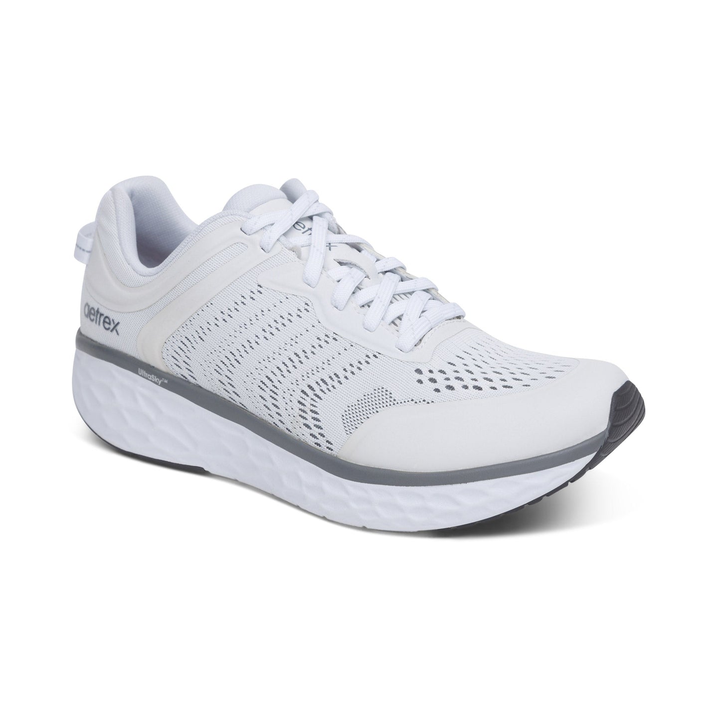 Chase Arch Support Sneakers Men White - Aetrex Middle East