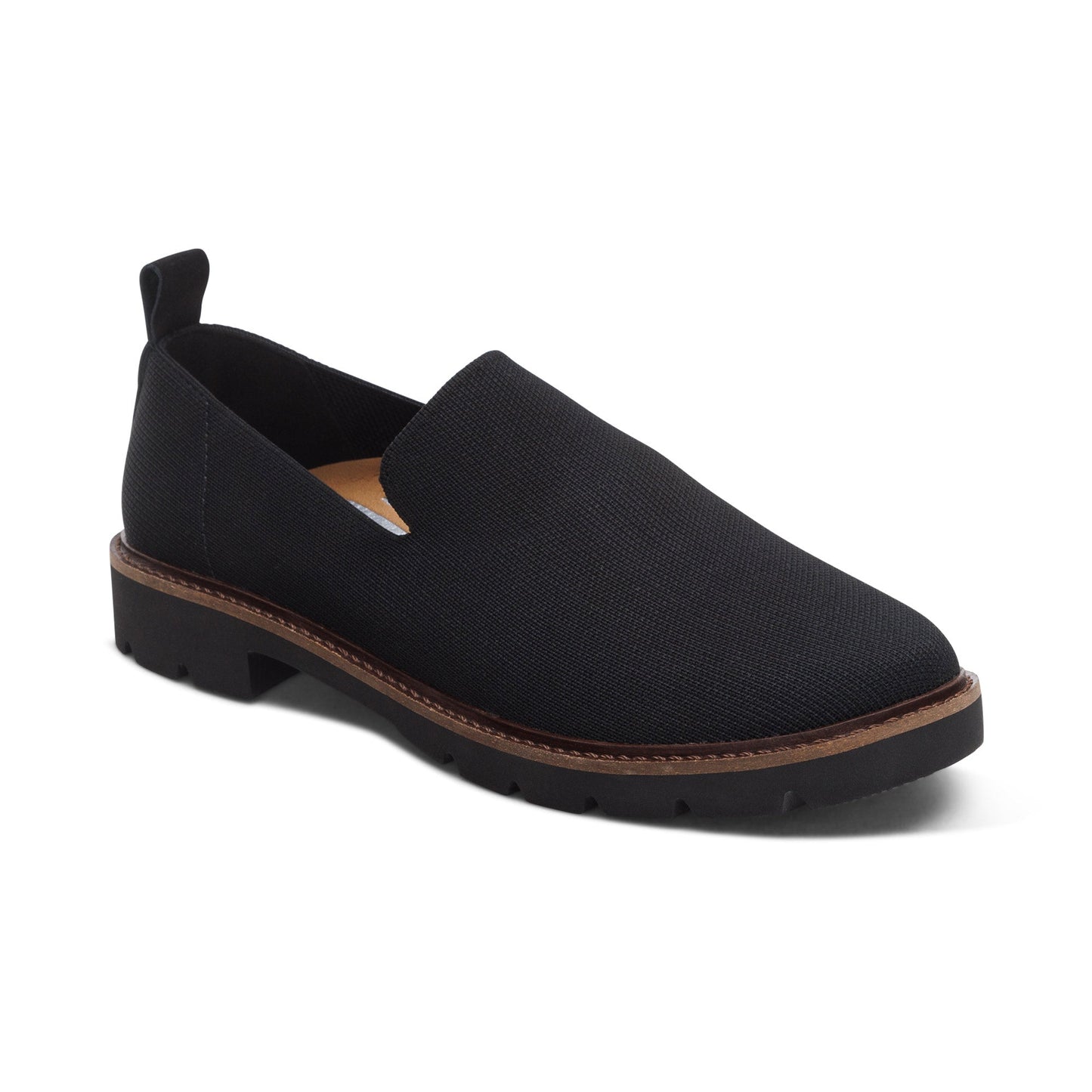 Chloe Women Slip On Loafers Black - Aetrex Middle East