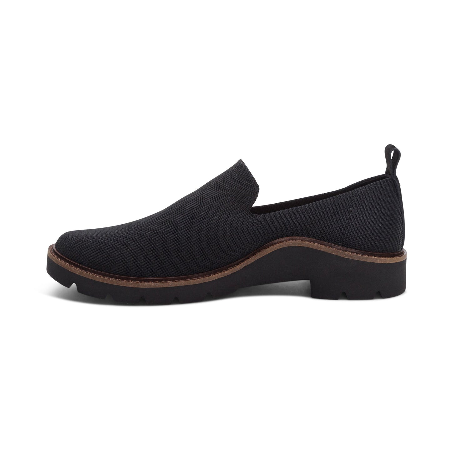 Chloe Women Slip On Loafers Black - Aetrex Middle East