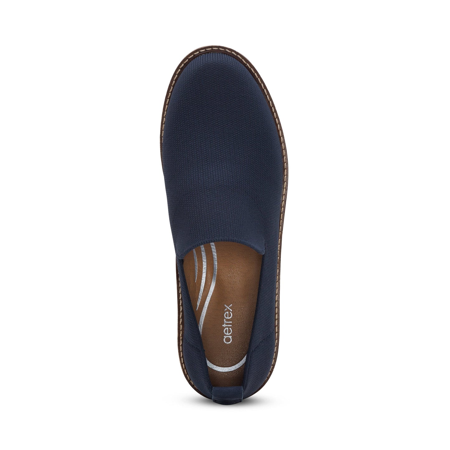 Chloe Women Slip On Loafers Navy - Aetrex Middle East