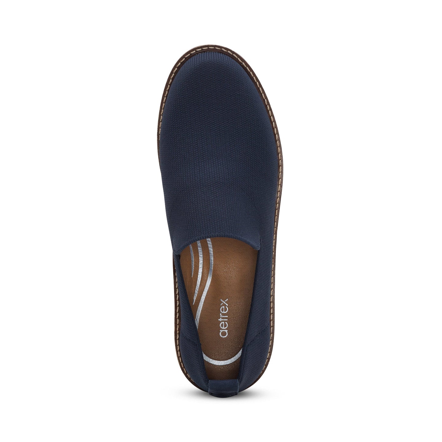 Chloe Women Slip On Loafers Navy - Aetrex Middle East