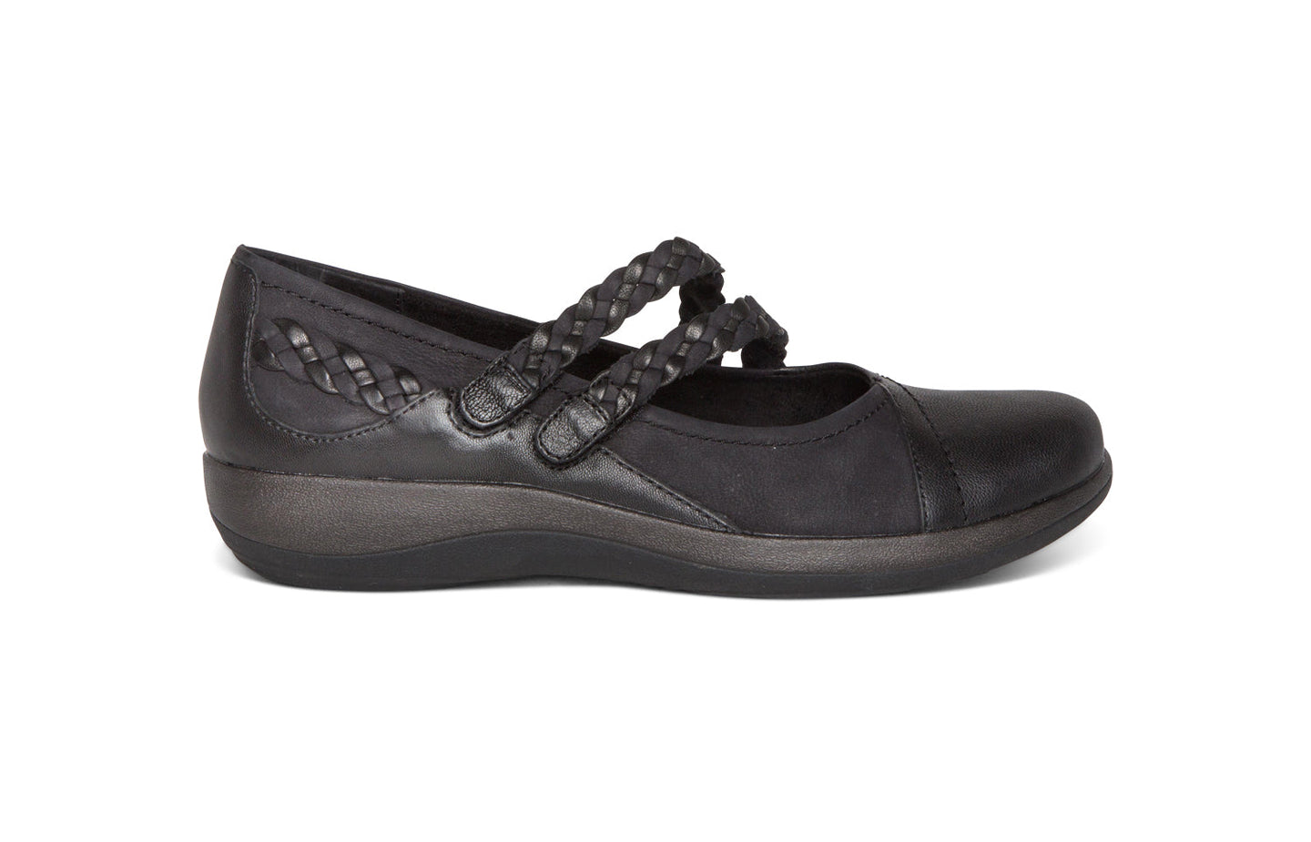 Annie Mary Jane Shoes - Black