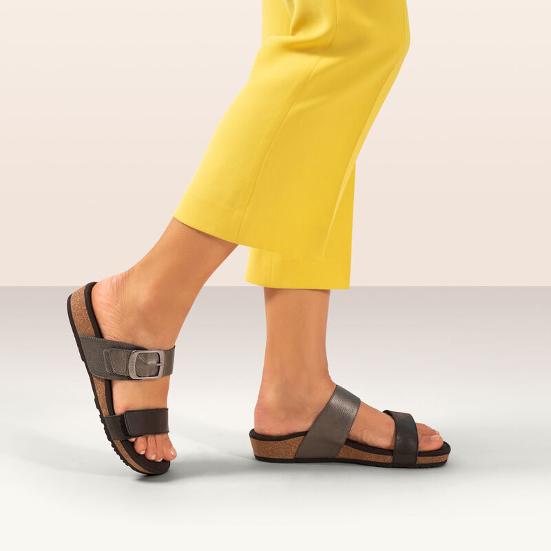 Daisy Adjustable Slides Women Ivory - Aetrex Middle East