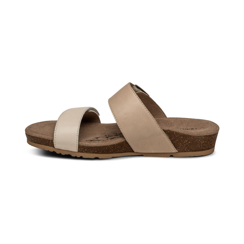 Daisy Adjustable Slides Women Ivory - Aetrex Middle East