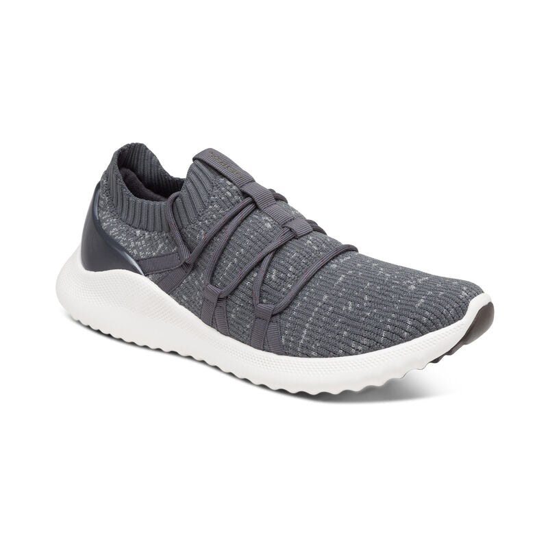 Dani Arch Support Sneakers Charcoal - Aetrex Middle East