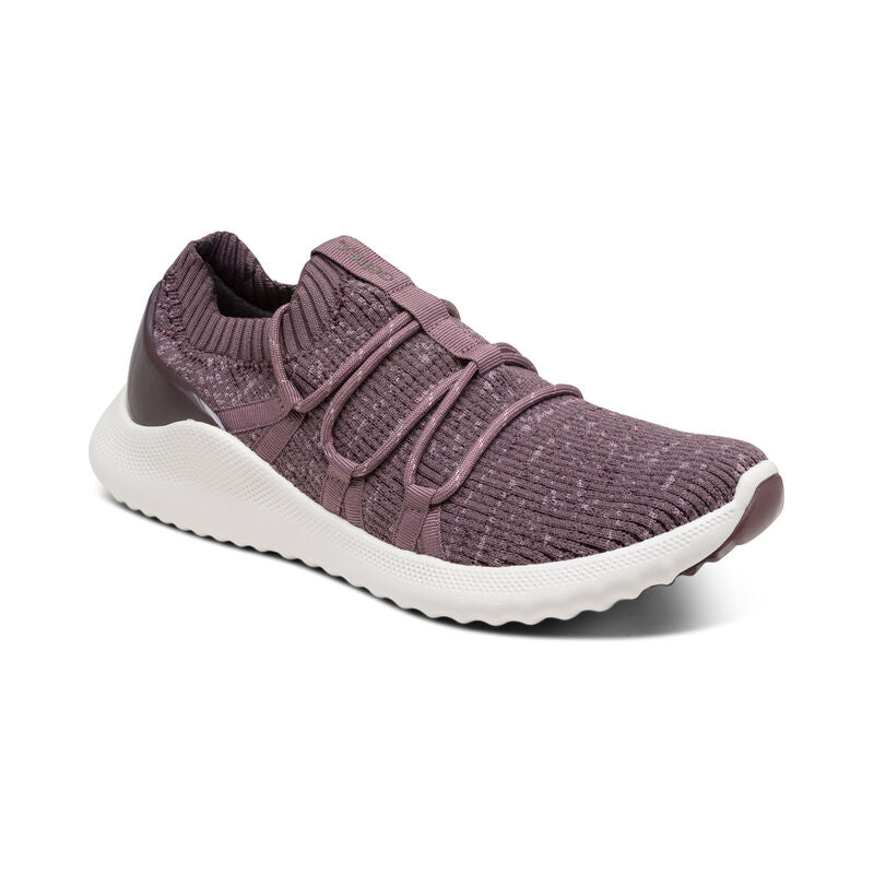 Dani Arch Support Sneakers Purple - Aetrex Middle East