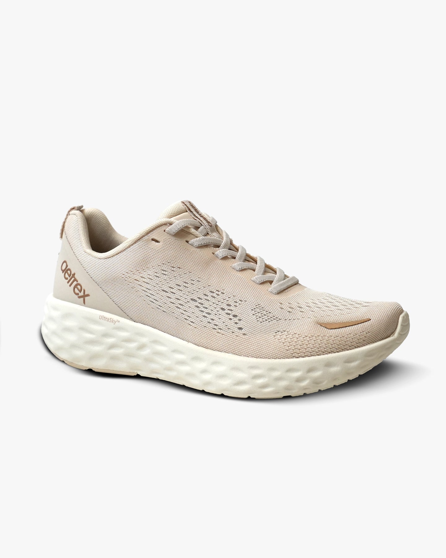 Danika Elastic Laces Sneaker Ivory - Aetrex Middle East