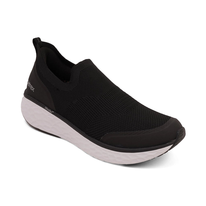 Dash Arch Support Sneakers Men Black - Aetrex Middle East