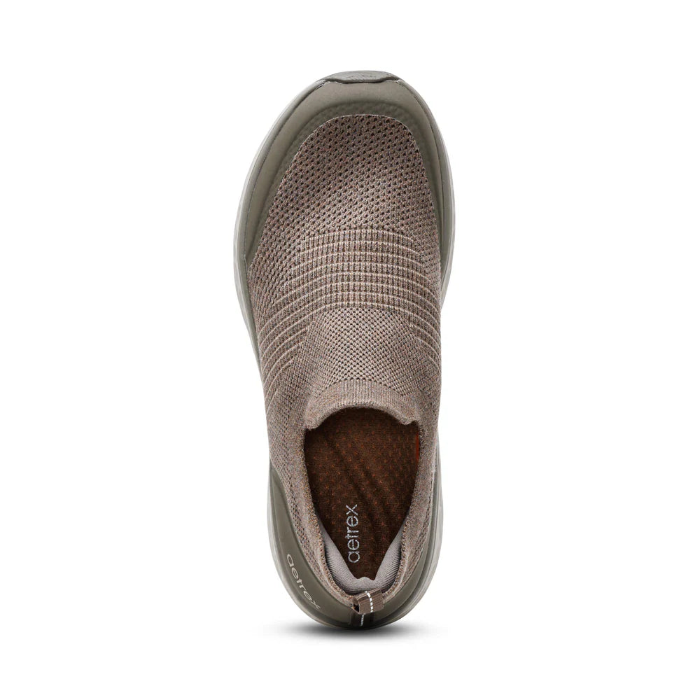 AETREX MENS DASH SPORTS SHOES TAUPE- AP954M - Aetrex Middle East