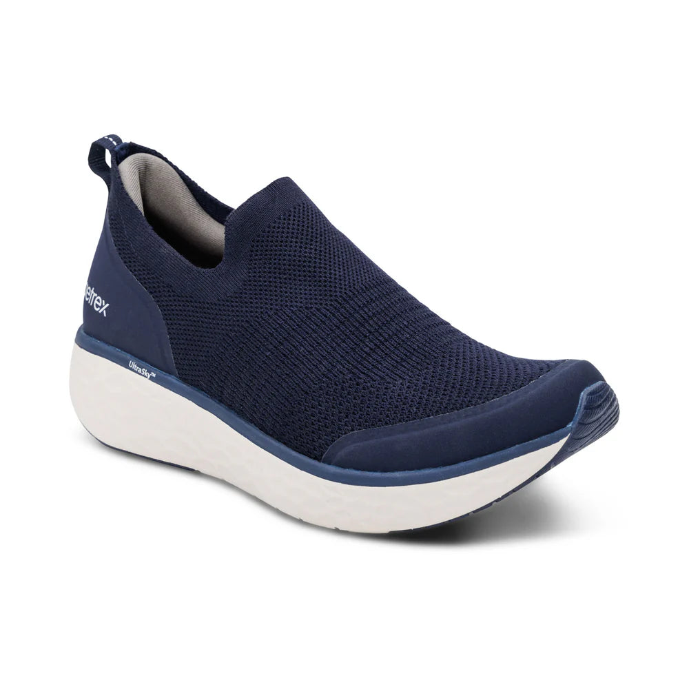 AETREX WOMENS DASH SPORTS SHOES- AP955W-BLUE - Aetrex Middle East