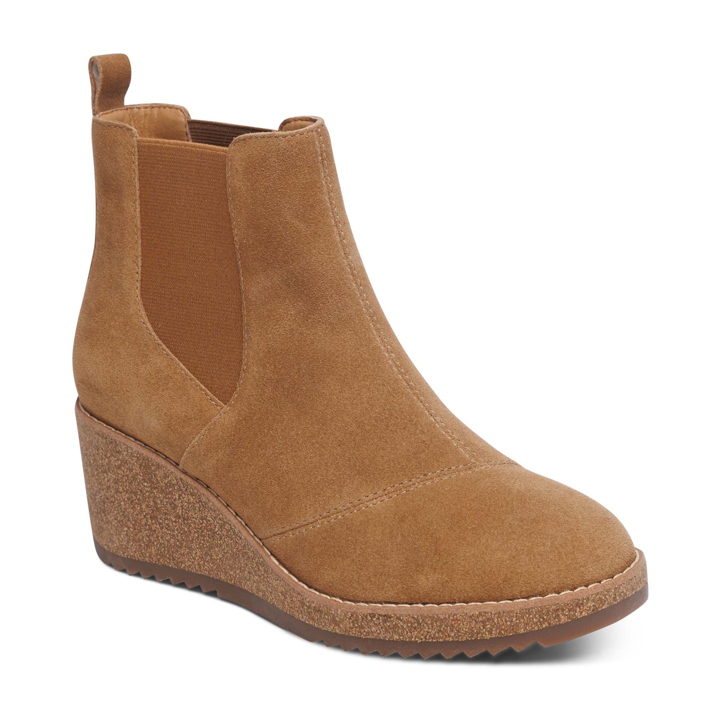 Dawn Wedge Boots Honey - Aetrex Middle East