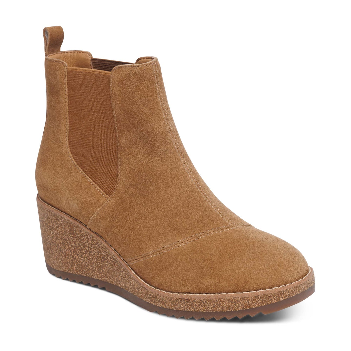 Dawn Wedge Boots Honey - Aetrex Middle East