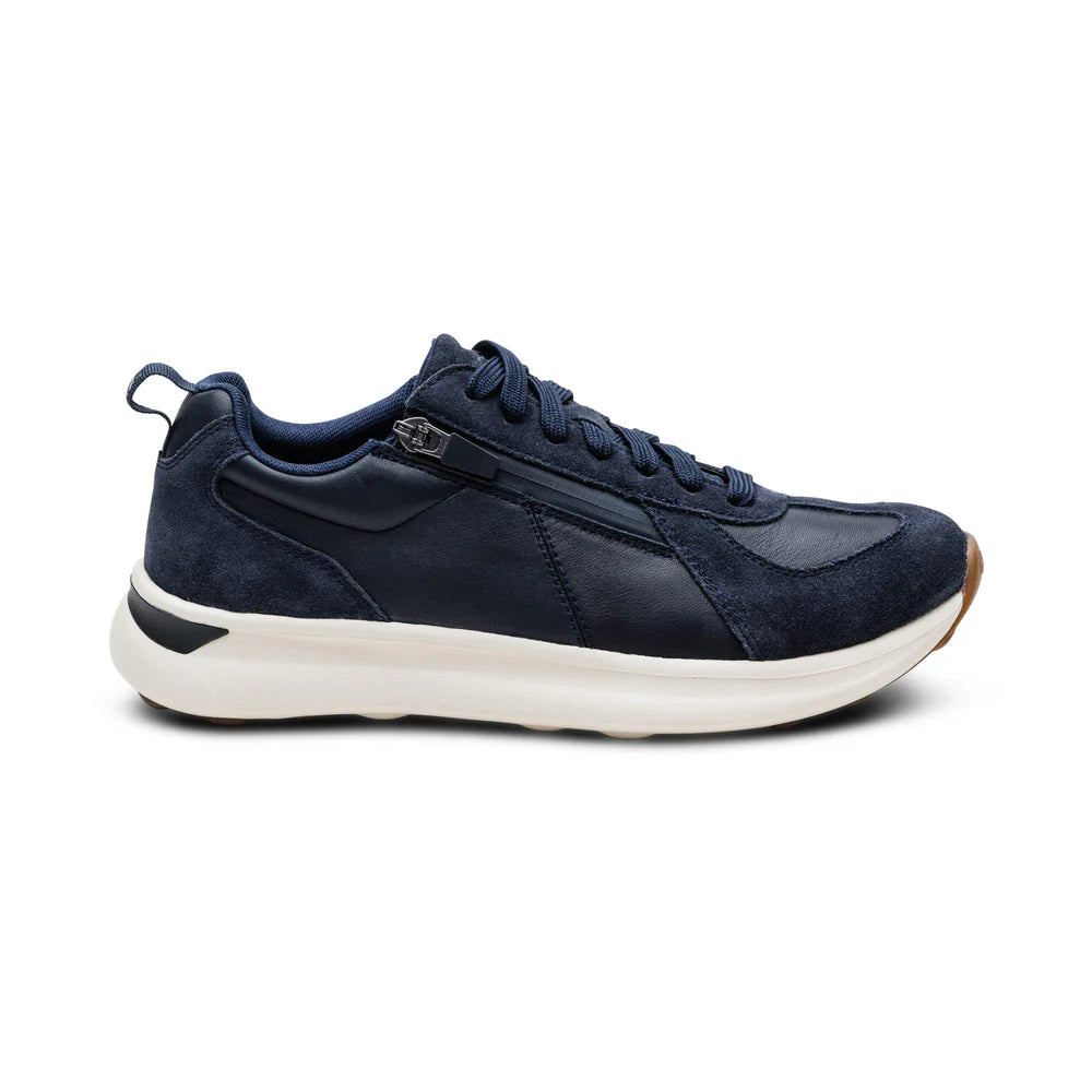 AETREX WOMEN'S ELISE  LACE UP SNEAKERS NAVY AF155W - Aetrex Middle East