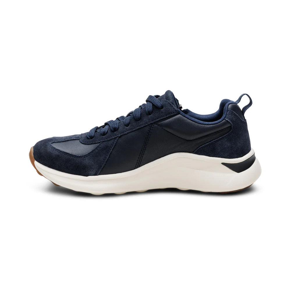 AETREX WOMEN'S ELISE  LACE UP SNEAKERS NAVY AF155W - Aetrex Middle East