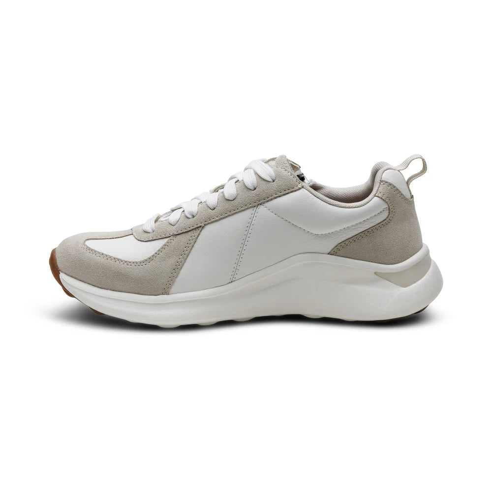 AETREX WOMEN'S ELISE  LACE UP SNEAKERS WHITE AF152W - Aetrex Middle East