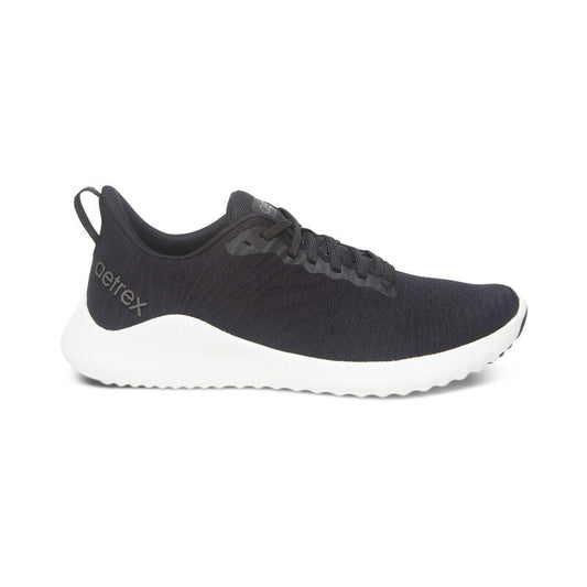 Emery Arch Support Sneakers Black - Aetrex Middle East