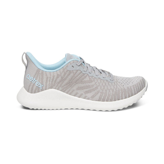Emery Arch Support Sneakers Grey - Aetrex Middle East