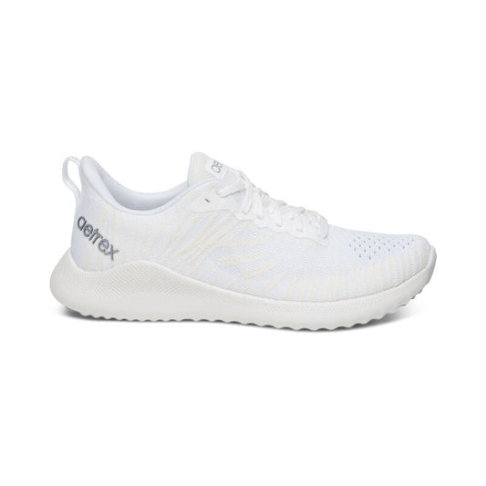 Emery Arch Support Sneakers White - Aetrex Middle East