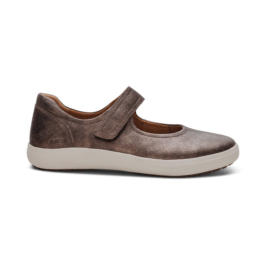 Erica Casual Sneakers Bronze - Aetrex Middle East
