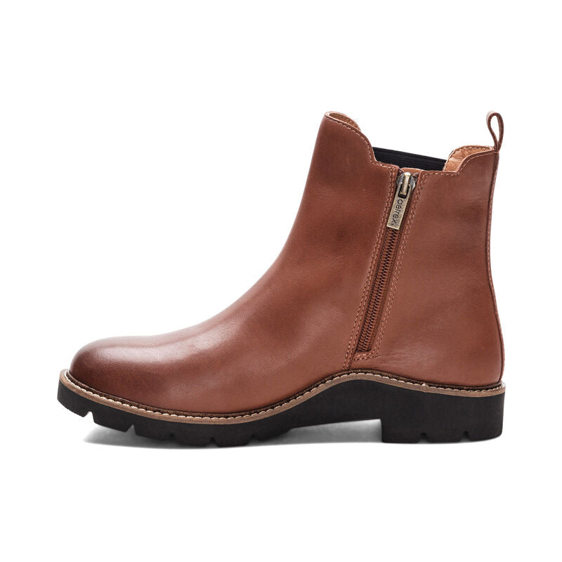 Hannah Women Arch Support Boots Cognac - Aetrex Middle East