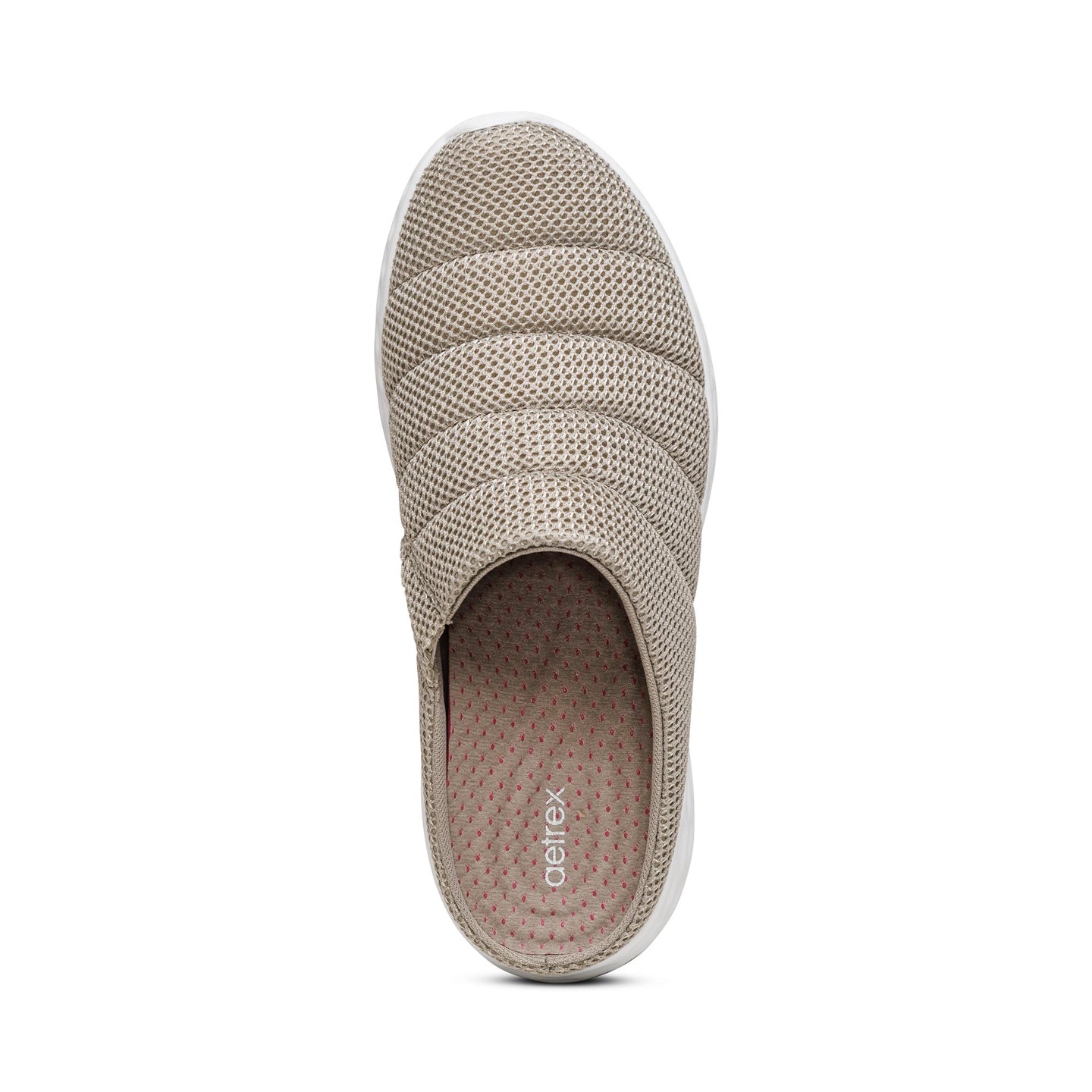 Harley Comfort Clogs Taupe - Aetrex Middle East