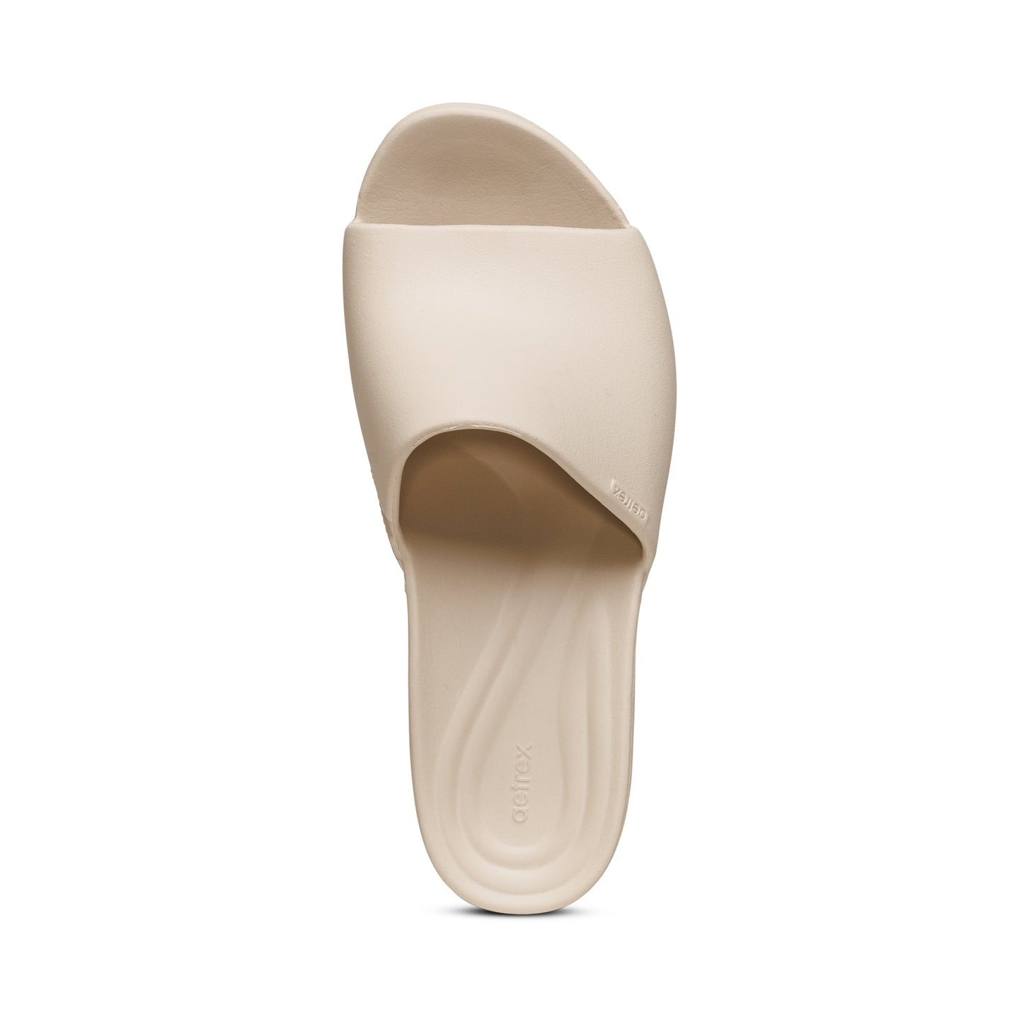 Jamie Orthotic Women Wedge Sandals Ivory - Aetrex Middle East